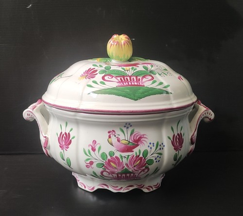 Soupiere majolica faience - soupiere, st