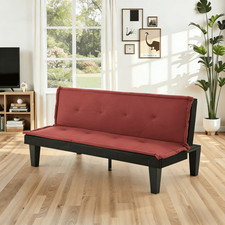 Gewnee Dark Red 62.99" Futon