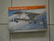 MAQUETTE AVION FRANCAIS NIEUPORT NI-17 WW1 EDUARD - 1.48eme - 1/48
