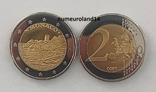 DISPO REPLIQUE/COPY de la 2€ Monaco 2015. Forteresse. Bien lire l'annonce.