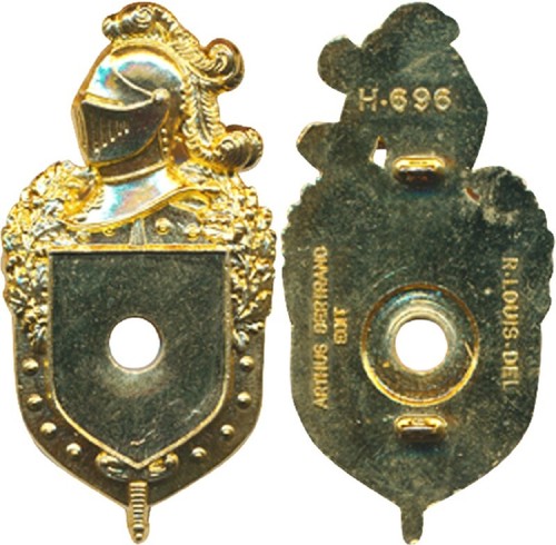 Plateau insigne gendarmerie - plateau,