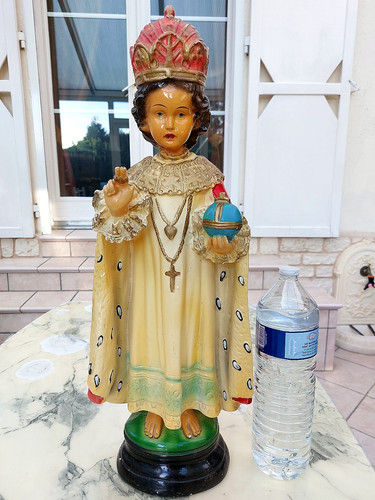 Ancienne grande statue - ancienne, et
