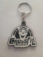 Porte-clés Tête de Mort CROSSFIT Since 2013 LA ROCHE SUR YON Keychain vintage