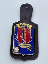 MILITARIA ANCIEN INSIGNE 58e RA REGIMENT D'ARTILLERIE G2240 ARTHUS BERTRAND