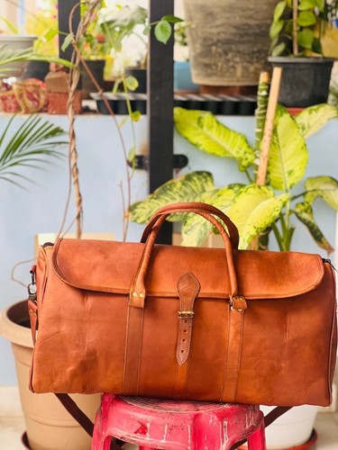 Sac cuir véritable - cuir, voyage