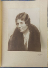 Photo Portrait Femme 1920/30 TIRAGE PHOTOMATON  PAPIER NOIR ET BLANC D ' époque