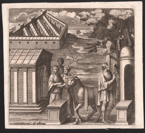 1742 rare gravure virgile - rare,