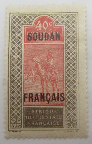 Timbre soudan - timbre,