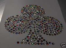 AS de trefle 10cm STRASS