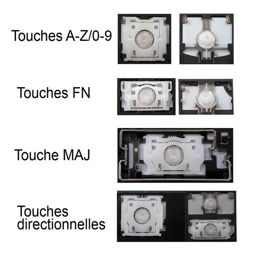 Touche clavier pour lenovo - touche,