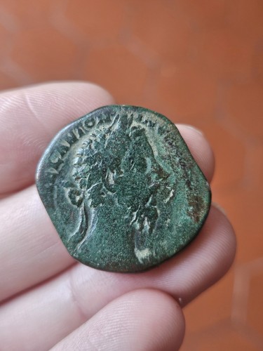 Sestertius marcus aurelius - aurelius,