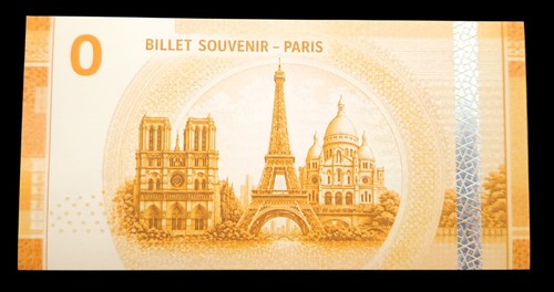 Billet souvenir paris 2026 - 0,