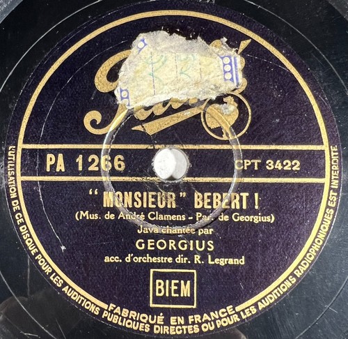 Georgius monsieur bebert - :,
