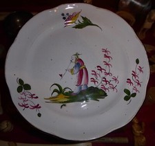 Ancienne assiette faïence de