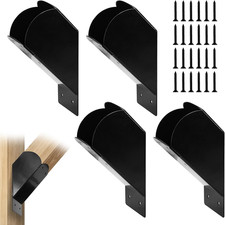 Heavy Duty 45-Degree Pergola Brackets - 4 Pack for 4x4 Wood Posts