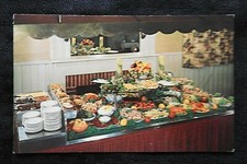 1961 " Colonial Inn Smorgasbord Buffet " Santa Cruz Ca California Cppr Postale