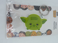 FIGURINE ANCIENNE PVC PLASTIQUE PORTE CLES MAITRE YODA STAR WARS