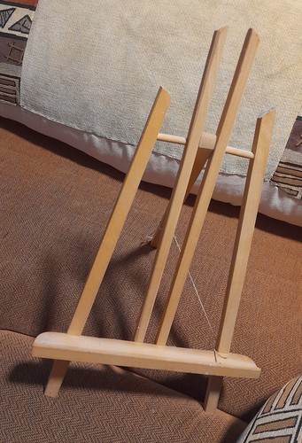 Chevalet bois 32 cm - bois, x