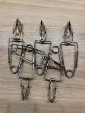 6 Pinces à escargots INOX -