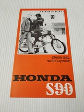 Honda S 90 de 1966 Prospectus Catalogue Brochure Moto