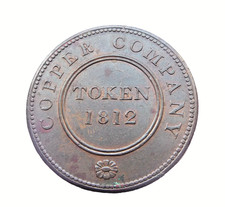 ROYAUME-UNI penny token 1812
