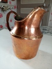 Pichet en cuivre fin du XIXe