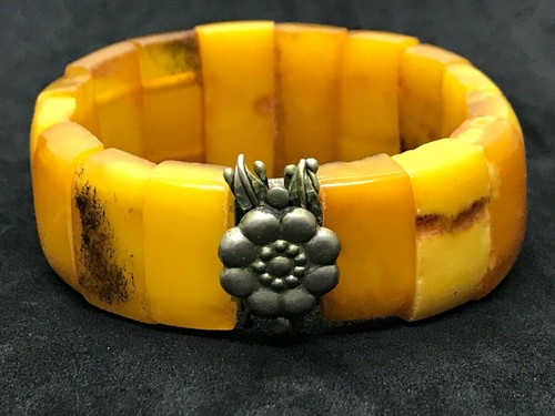 Ancien bracelet ambre cadeau - ancien,