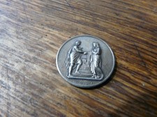 Médaille De Mariage En Argent