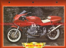 MOTO GUZZI 1000 Daytona 1992 : Fiche Moto #001648