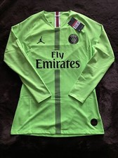 Maillot Psg Jordan  Gardien Stock Pro ( Player Issue ) 2018/2019 Taille L Neuf 