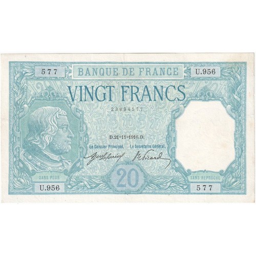 France francs bayard - 20,