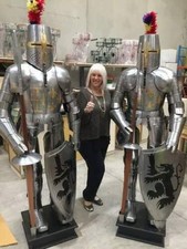 médiévale Armure portable