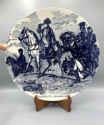 Grande assiette décorative