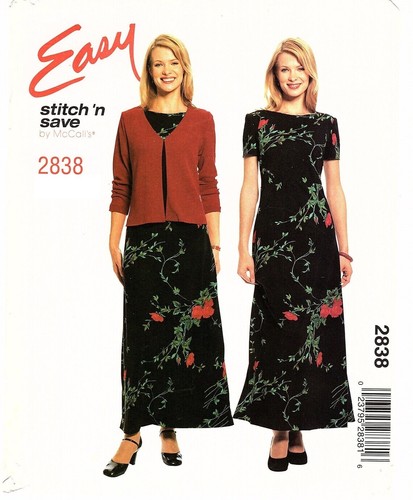 2838 patron mccall robe - mccall's,