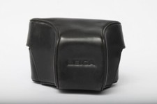 LEICA CAMERA LEATHER BAG SAC CUIR POUR APPAREILPHOTO LEICA NOIR