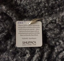 shupaca 100% alpaca poncho
