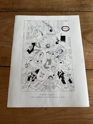 Gravure albert dubout - gravure, n37