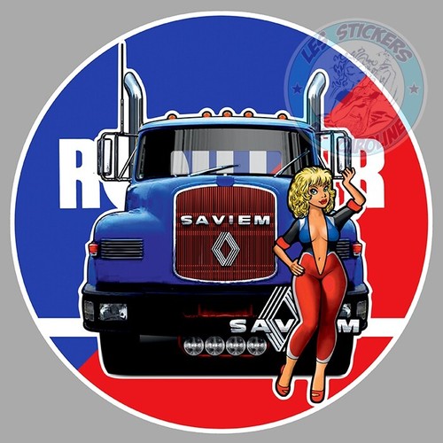 Sticker pin routier sympa - pin,