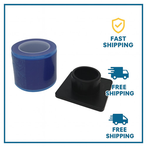 Blue barrier film roll - film, 4"