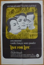 LIVE FOR LIFE Y. Montand C