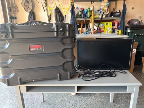 Gator case monitor - w/, 24"