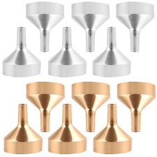  12 Pcs Petit Entonnoir Métal