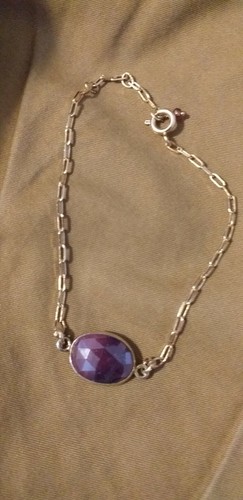 Bracelet plaqué pierres - plaqué, or