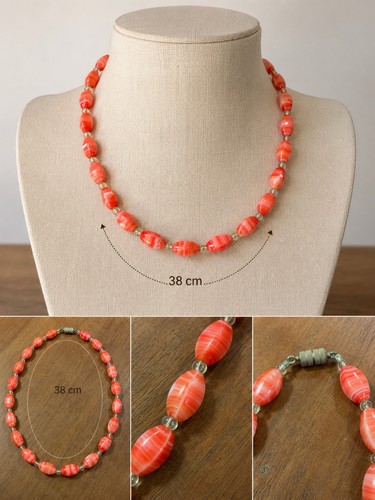 Ancien collier perles de - collier,