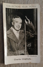 Felix Potin 1952 CHARLIE CHAPLIN  (1) trading card collection carte acteur actor