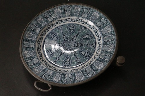Ancienne assiette chauffe - assiette,
