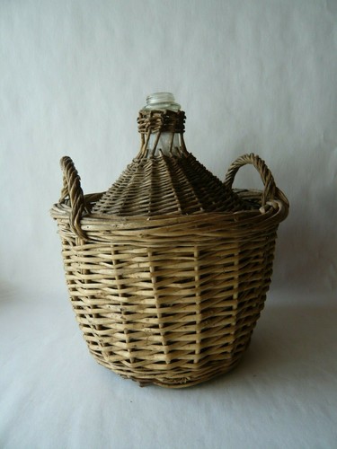 Bonbonne osier 6 litres - osier,