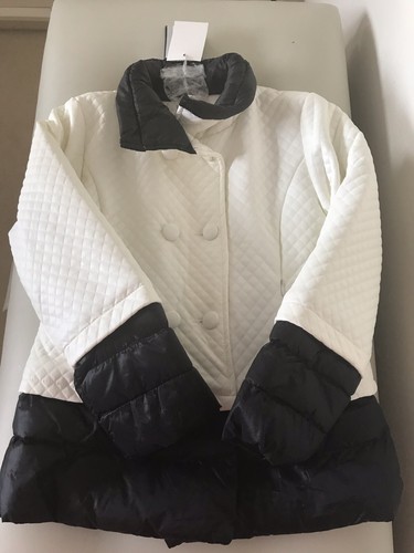 Superbe veste noire/blanche