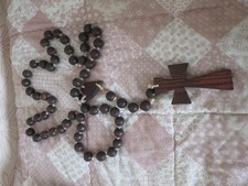 CHAPELET A GROSSES PERLES EN
