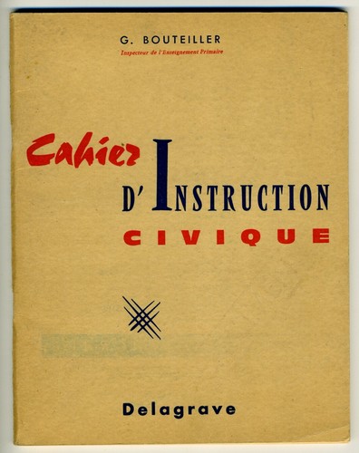Livre ancien cahier - livre,